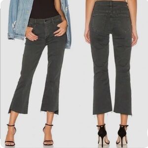 MOTHER Women’s Insider Crop Jeans in So Far Gone
